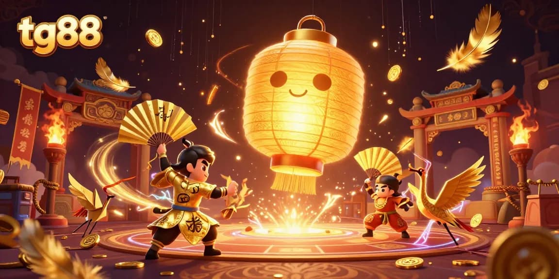 Engage with tg88 online gambling, experiencing vibrant casino adventures filled with lucky symbols and festive spirits.