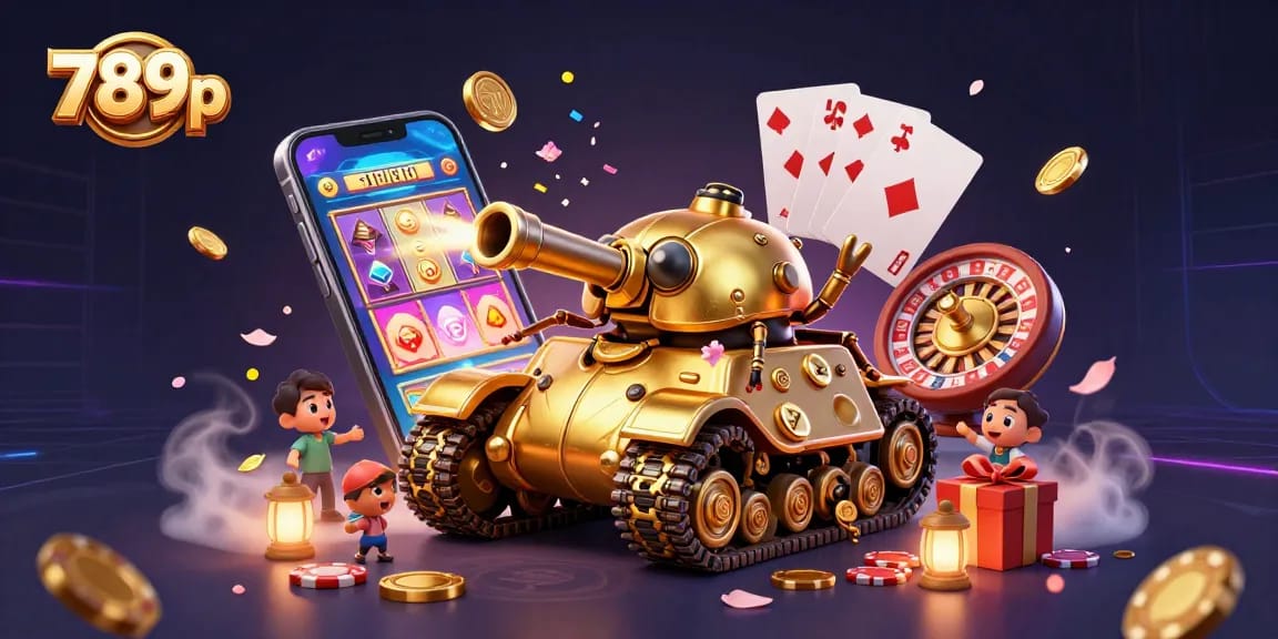 Experience thrilling gameplay with 789p's vibrant casino escapades featuring a golden beetle tank and dynamic slot action.
