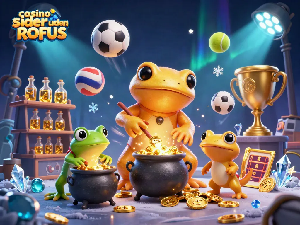 Experience thrilling gameplay at casino sider uden ROFUS with sports elements and dynamic characters.