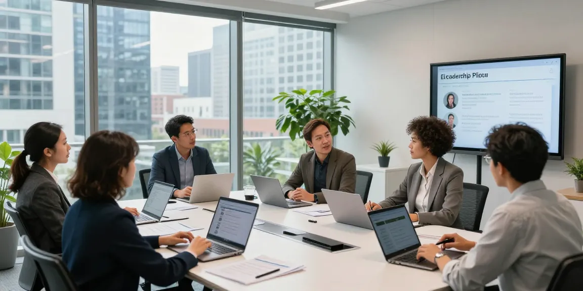 Wertschätzung Arbeit: Professionelle Teamdiskussion zur Verbesserung der Unternehmenskultur.