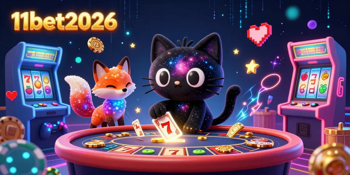 Engage with the vibrant casino scene of 11bet2026 featuring cosmic elements and dynamic game action.