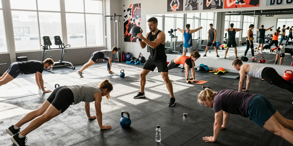 Astera Shop: Sportler in modernem Fitnessstudio bei intensivem Training mit Gewichten und motivierender Atmosphäre