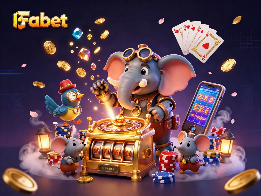 Experience thrilling wins at Fabet with steampunk charm and dynamic gaming elements.