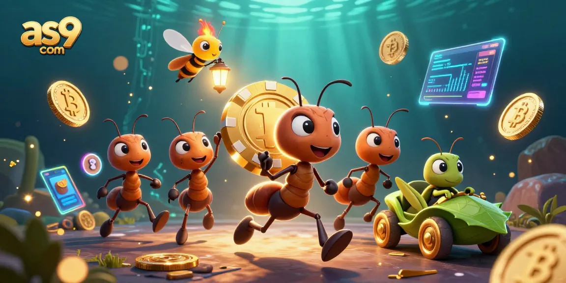 Engage with as9 com as a team of animated ants executes a vibrant casino heist adventure.