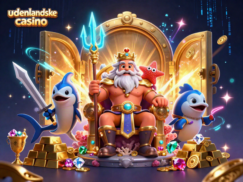 Win at udenlandske casino with vibrant characters, treasures, and lively effects in this 3D world.