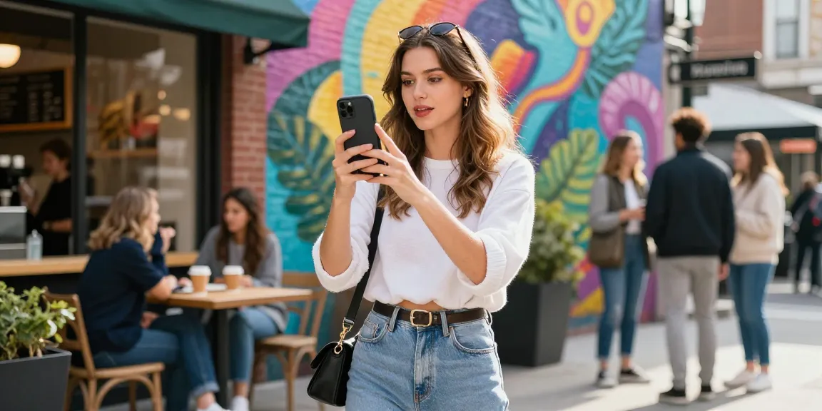 Brianna Lyman age and height captured in an urban scene, showcasing her vibrant style and city life.
