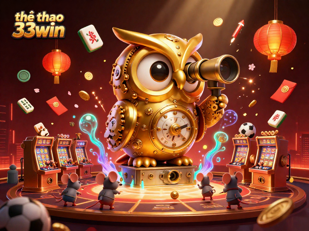 Engage in sports betting excitement at thể thao 33win with dynamic casino visuals and vibrant elements.