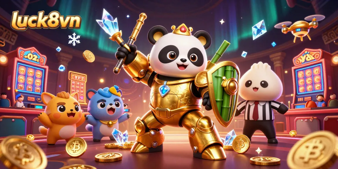 Experience thrilling wins with luck8vn in a vibrant casino arena featuring dynamic gaming elements.
