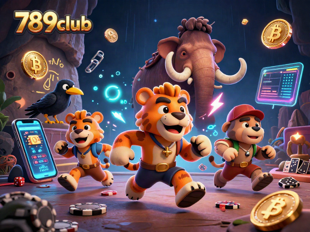 Experience 789club's thrilling casino adventures with 3D characters and vibrant gaming elements.