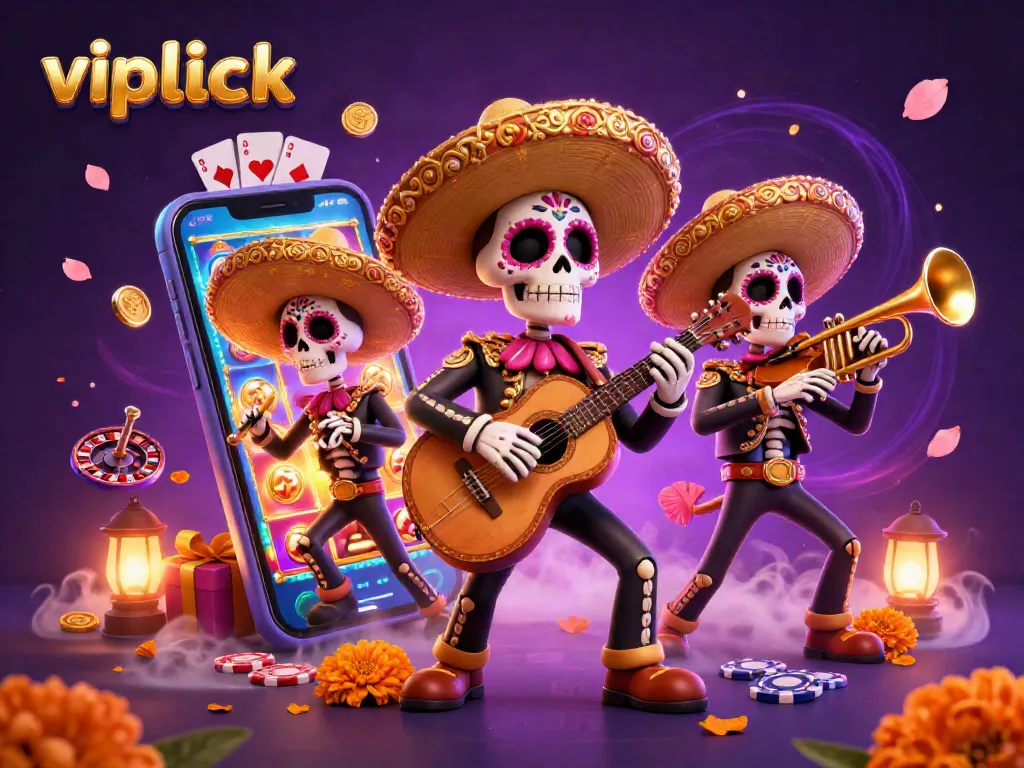 Experience the thrill of vipluck with vibrant casino excitement and a mariachi twist.