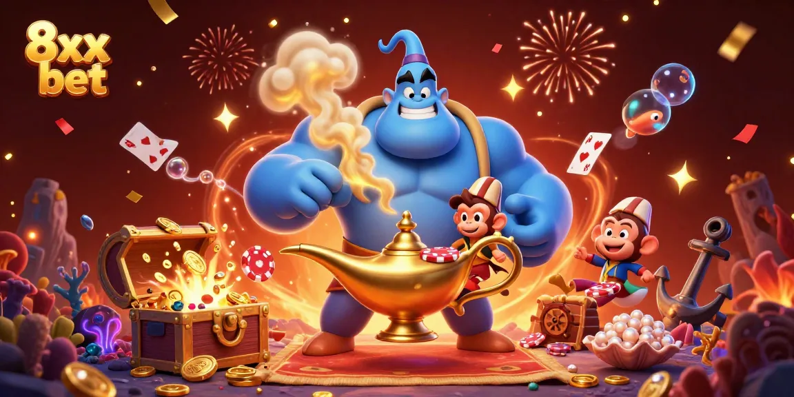 Play exciting games at 8xx bet with vibrant characters and dazzling casino elements.